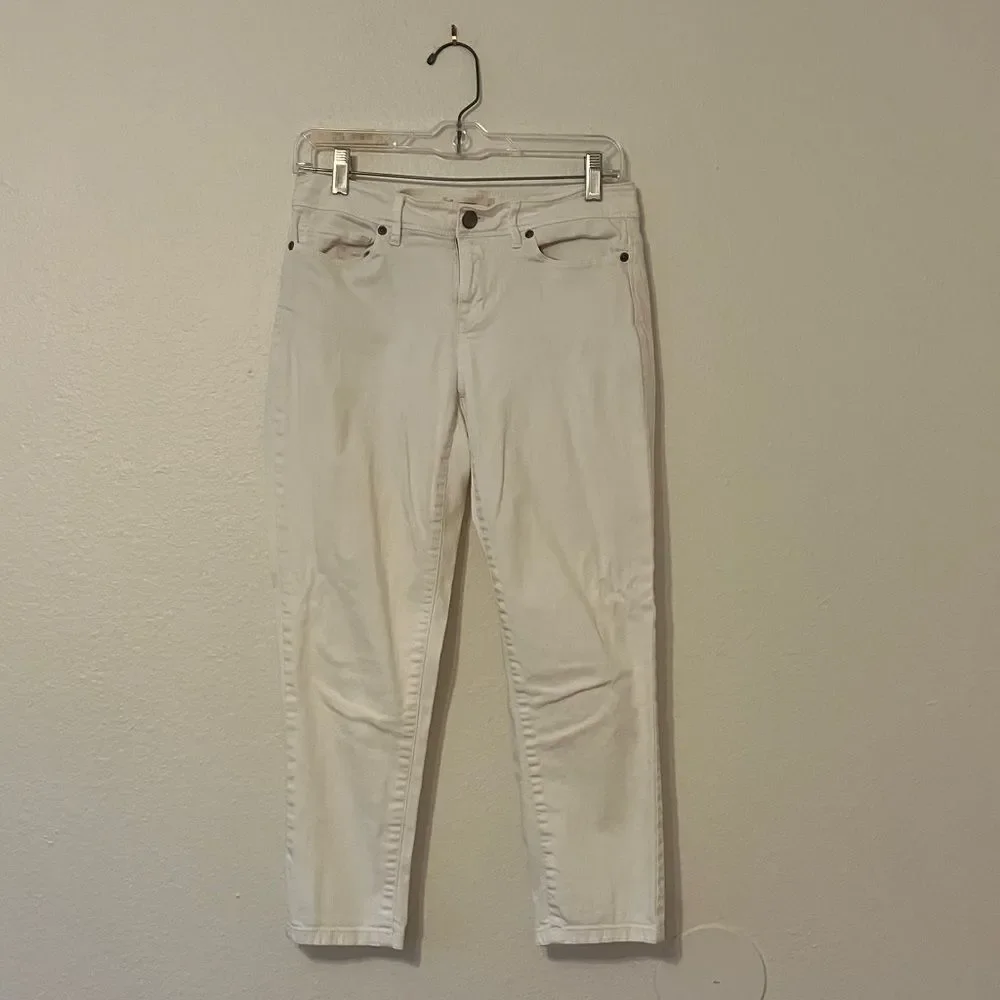 White J. Jill Authentic Fit Slim Ankle Jeans